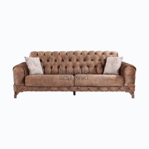Flora sofa set for 8 people with granite fabric