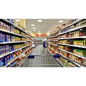 Sale of food and detergent shops